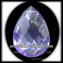 Colgante de araña de cristal de gota púrpura K9